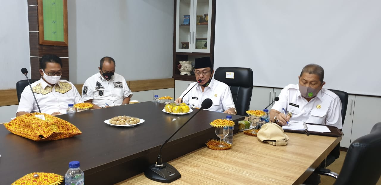 Bupati Pimpin Rapat Upaya Pencegahan  Covid 19