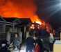Kebakaran Hebat Landa Tembilahan Hulu, 3 Rumah Ludes Terbakar, 1 Orang Tewas