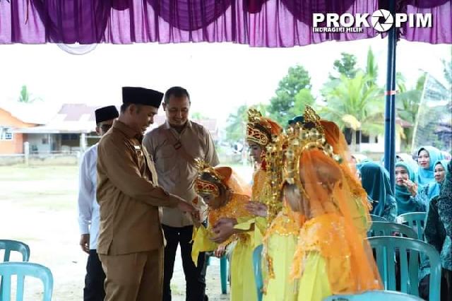 Pj. Bupati Inhil Menghadiri Pengukuhan Bunda Asuh Anak Stunting Kecamatan Kuindra