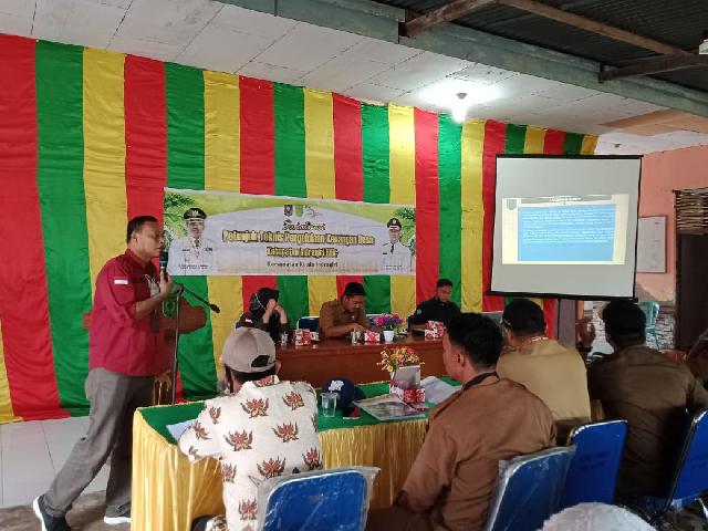 Sosialisasi PTOPKD di Kuindra, Pemdes Diingatkan Kelola Keuangan Desa secara Baik dan Sesuai Peraturan