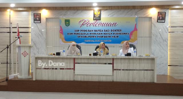 Dinkes Inhil Gelar Sosialisasi SOP Program Napza bagi Dokter dan Pengelola Program Napza Puskesmas se Inhil