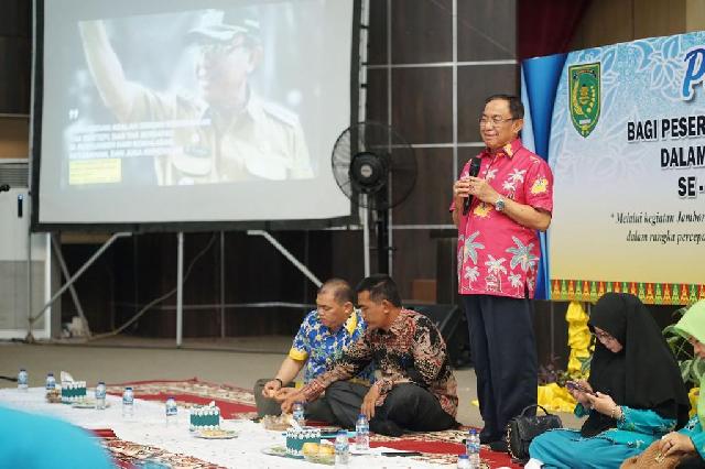 Bupati HM Wardan : PKK Berperan Besar Dalam Sukseskan Pembangunan di Kabupaten Indragiri Hilir