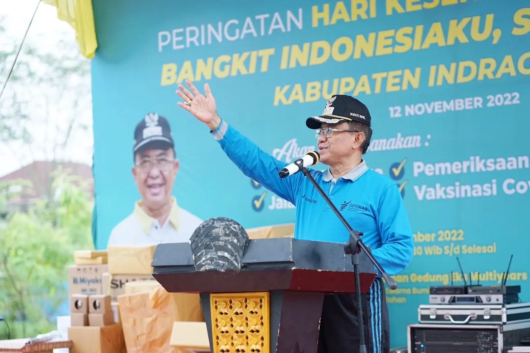 Peringati HKN Ke - 58, Bupati Inhil HM Wardan Himbau Masyarakat untuk Peduli Kesehatan dan Bersama Tuntaskan Stunting