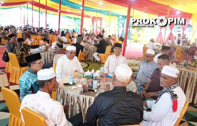 Pj Bupati Inhil Herman Gelar Open House Lebaran Idul Fitri 1445 Hijriyah