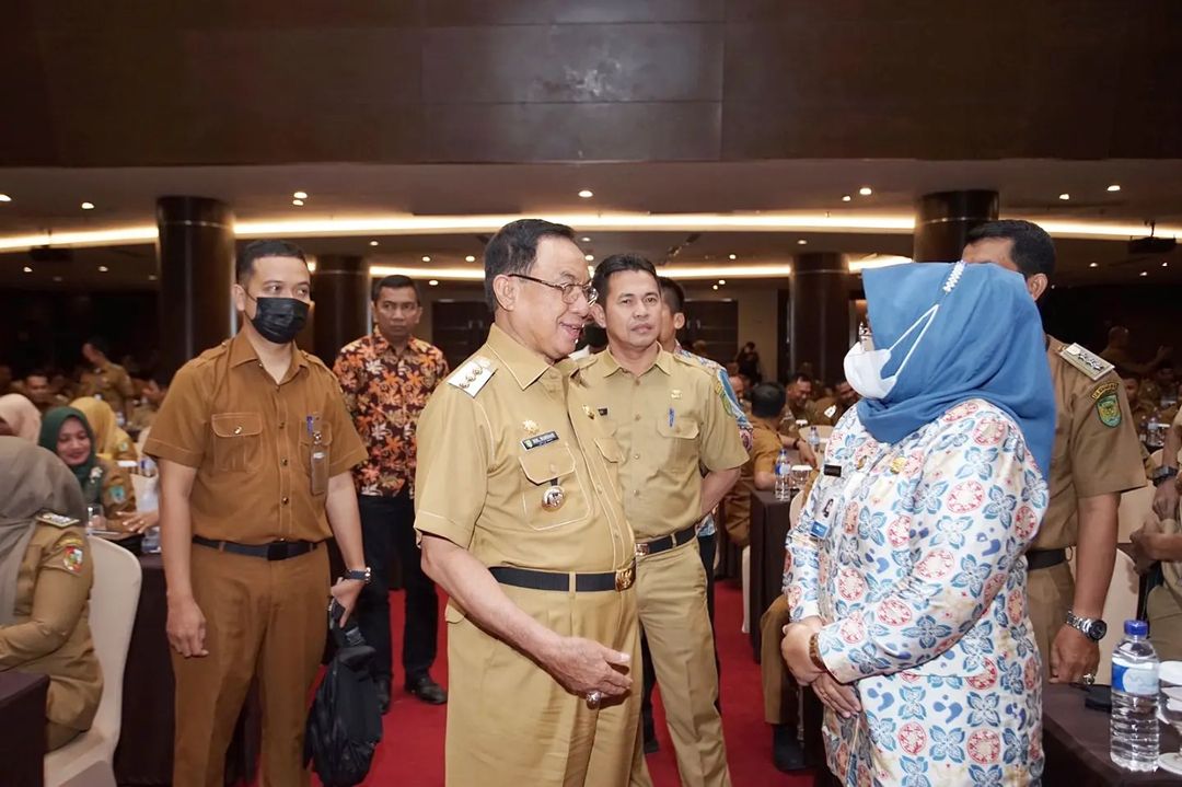 Hadiri Rakor Bersama Menteri Dalam Negeri RI, Bupati Inhil HM Wardan Siap Jalankan Instruksi