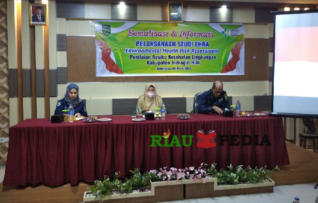 Kabid P2P Dinkes Inhil Buka Secara Resmi Sosialisasi dan Informasi Pelaksanaan EHRA