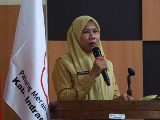 Wabup Yuliantini Apresiasi Kiprah PMI, Ketua PMI Inhil Dorong Aktifkan PMR dan KSR