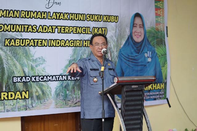 Bupati Inhil Buka Pelatihan Pencegahan Dan Penanggulangan Stunting Terintegrasi di Kecamatan Kemuning