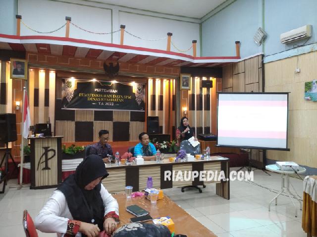 Dinas Kesehatan Kabupaten Indragiri Hilir Gelar Pertemuan Pemutakhiran Data SPM Tahun 2023