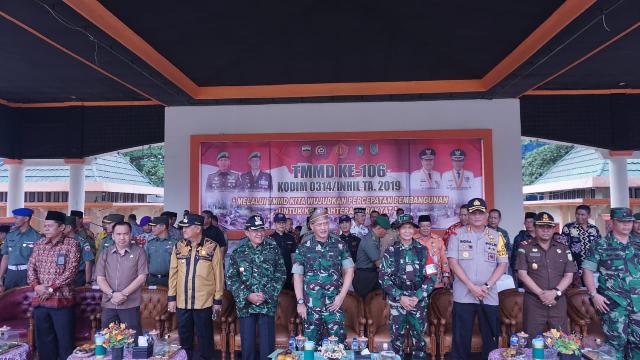 Bupati Harapkan TMMD Mampu Membantu Membangun Insfratruktur dan Kesejahteraan Rakyat