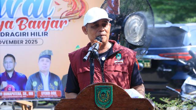 Bupati Inhil Buka Festival Seni Budaya Banjar, Ajak Lestarikan Tradisi dan Perkuat Persaudaraan