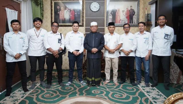 Bupati Inhil Terima Kunjungan Manager PLN UP3 Rengat yang Baru