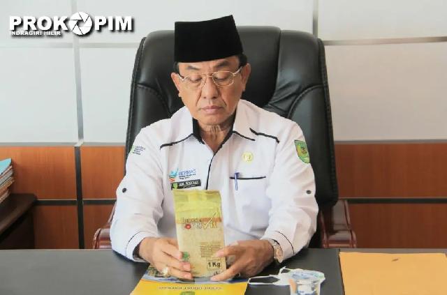 Terima Kunjungan Pimpinan Bulog Tembilahan, Bupati Inhil Sambut Baik Hadirnya Beras untuk Penderita Stunting