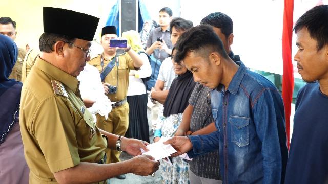 Bupti Inhil Meresmikan Pelaksanaan Operasi Bibir Sumbing dan Celah Langit-langit