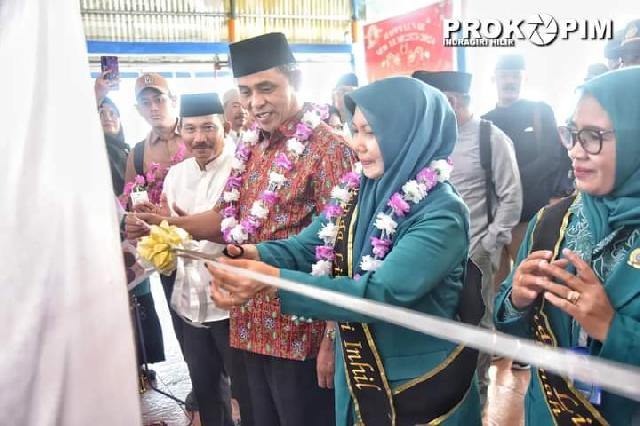 Pj Bupati Inhil Hadiri Pengukuhan Bunda Asuh Stunting di Kecamatan Tanah Merah